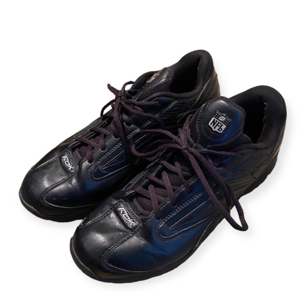 NFL‎ RBX Shoes Mens Size 11 Football Black Lace Up Sneakers